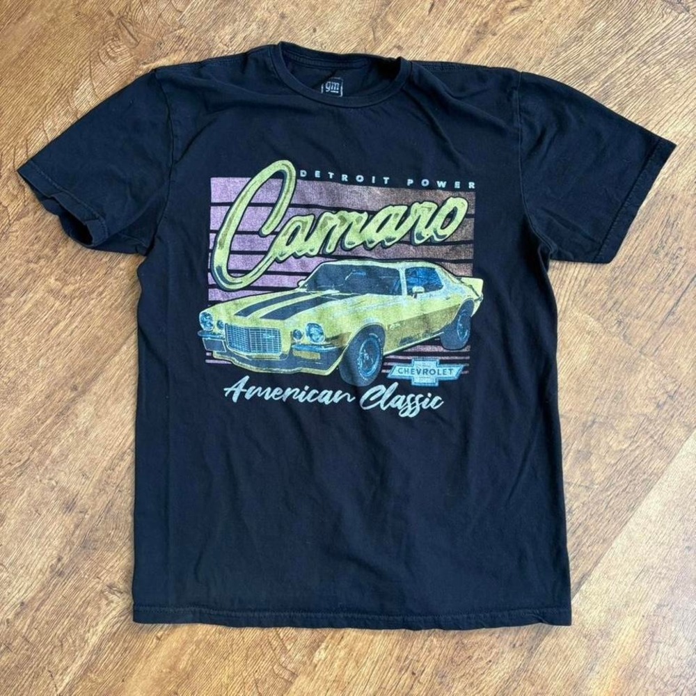 Detroit Power Camaro American Classic graphic‎ t-shirt